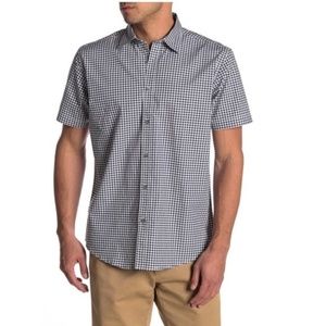 COASTAORO Del Amo Checkered Short Sleeve Shirt